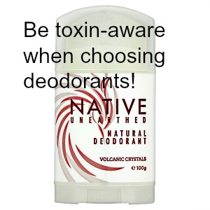 Be toxin-aware when choosing deodorants, says Native Unearthed