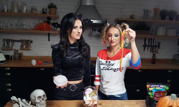 VIDEO: Lucy and Tiffany Watson Dress Up to Reveal the Scary Side of Gelatine Sweets this Halloween