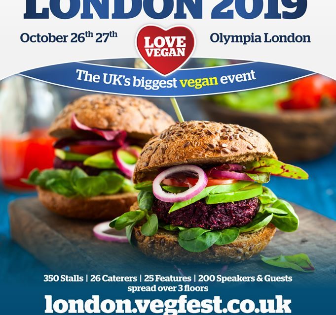Nearly Time for VegfestUK London – The Biggest Vegan Festival in the UK!