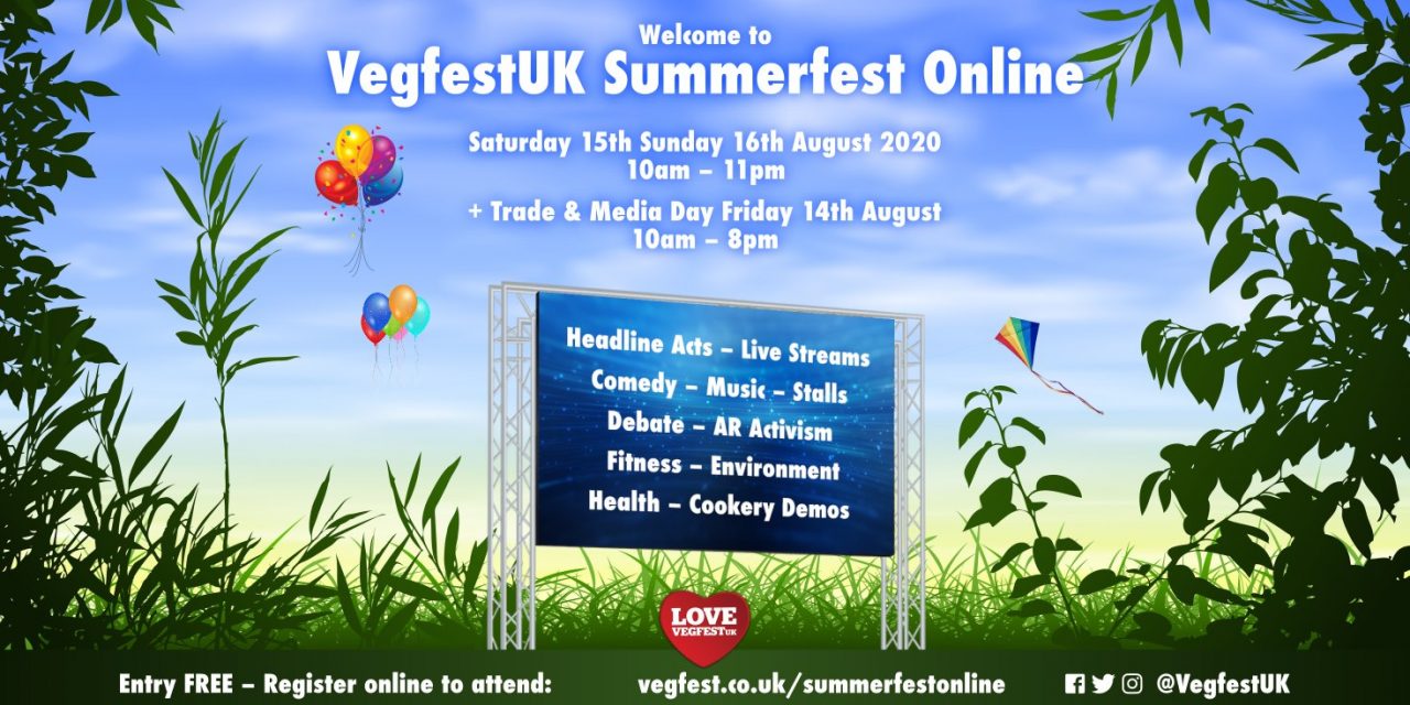 VegfestUK Goes Online With A FREE Summer Special