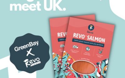 Plant-Based Grocery Delivery Start-Up GreenBay partners with Revo Foods to bring Vegan Seafood to the UK.