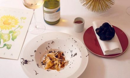 Berlingots a la truffe, with Sheese Renowned chef shares top plant-based recipe from Gauthier Soho