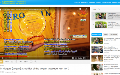 Karin Ridgers Amplifier of the Vegan Message Part 1 of 2 from SMTV